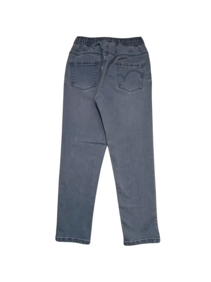 Gini And Jony Boys Blue Washed Denim Jeans Back Elasticated