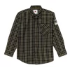 Gini And Jony Boys Olive Checks Cotton Shirt Full Sleeves
