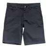 Gini And Jony Boys Navy Blue Solid Cotton Bermuda Fixed Waist