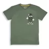 Gini And Jony Boys Olive Graphic Print Cotton T-Shirt Half Sleeves