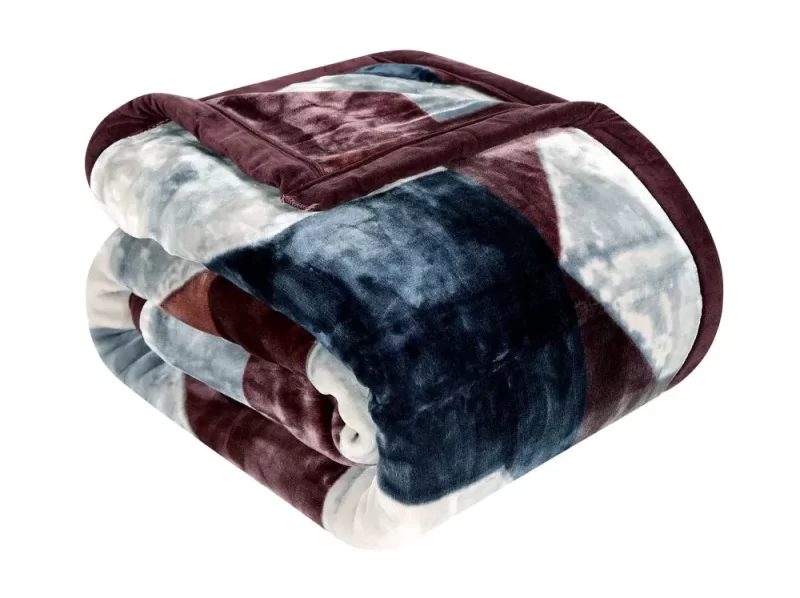 Sarla Cloud Touch Ultra Soft Aabha Blanket, Brick Mirage