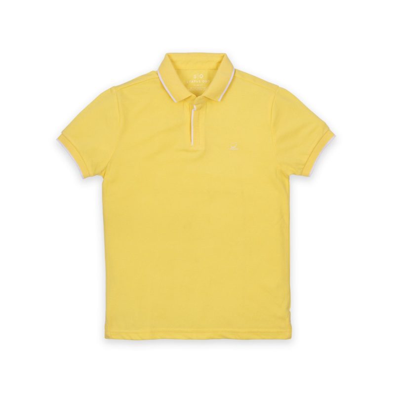 Kids Polo With Tipping Collar