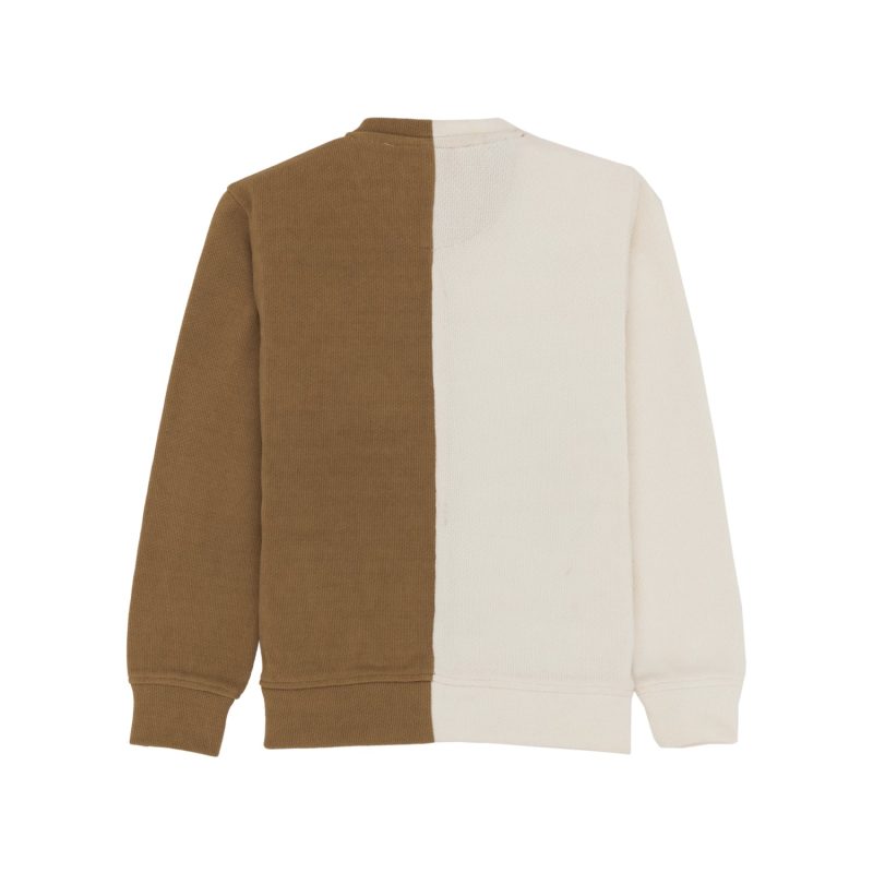 Status Quo Boys Mix & Match Chest Typography Print Regular Fit Full Sleeves Lighwieght Sweatshirt