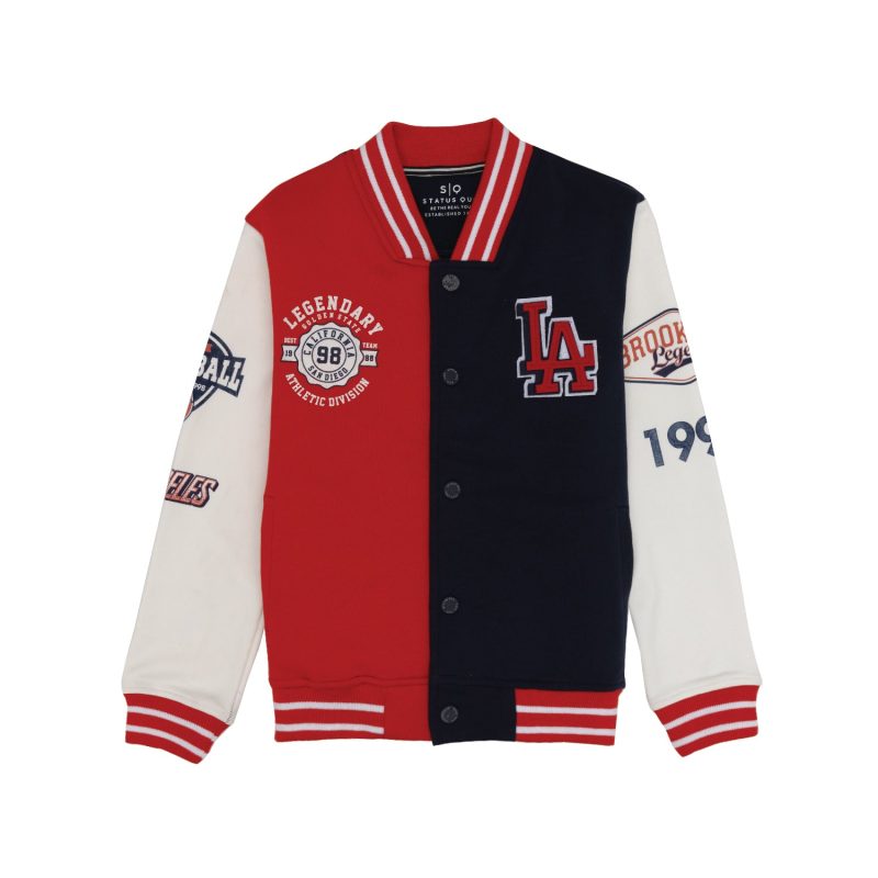 Status Quo Boys Mix & Match High Neck Sweatshirt