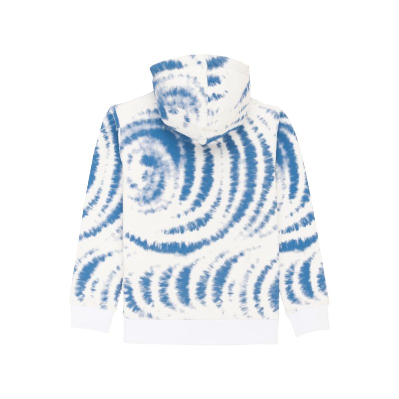 Status Quo Boys Mix & Match All Over Abstract Print Fleece Full Sleeve Sweatshirt With Hooded