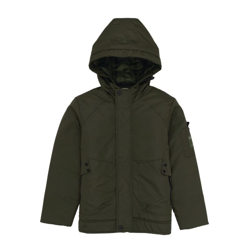 Status Quo Boys Solid Hooded Jacket