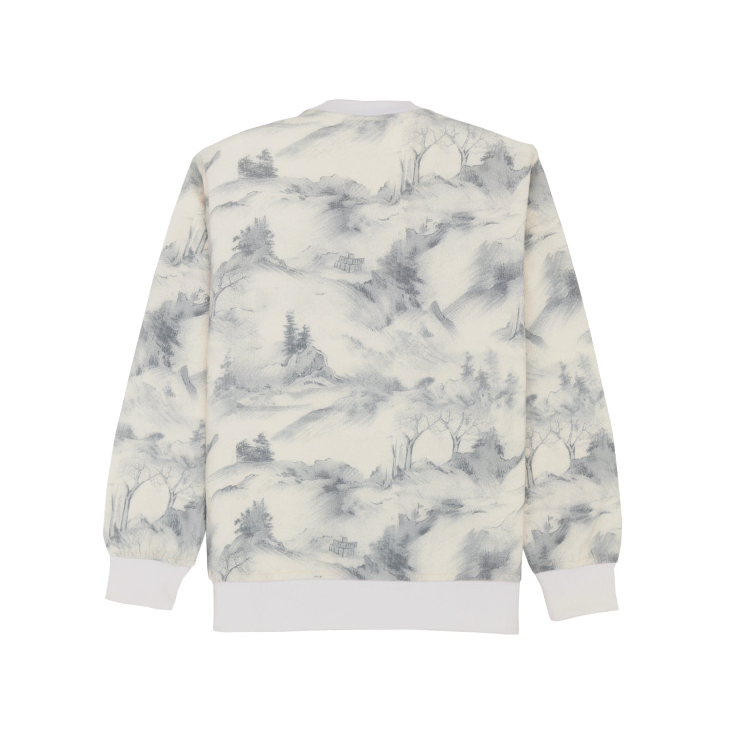 Status Quo Boys All Over Garphic Print Regular Fit Full Sleeves Lighwieght Sweatshirt