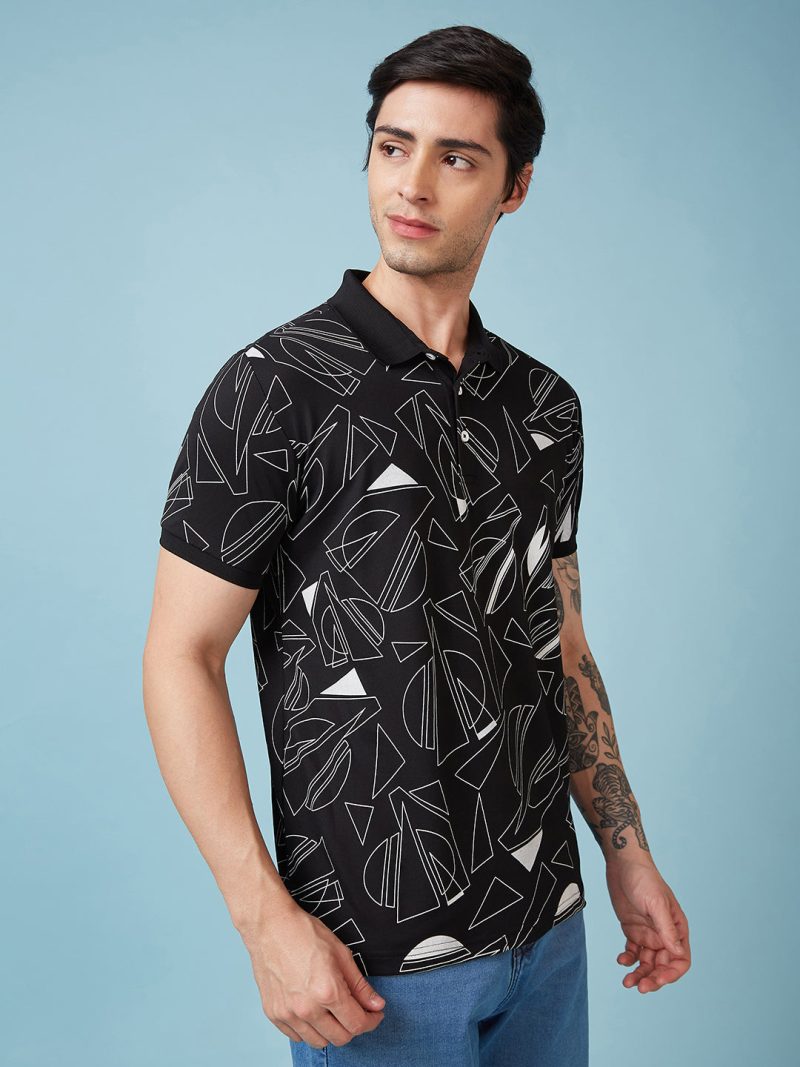 Status Quo Men'S Printed Regular Fit Tshirts
