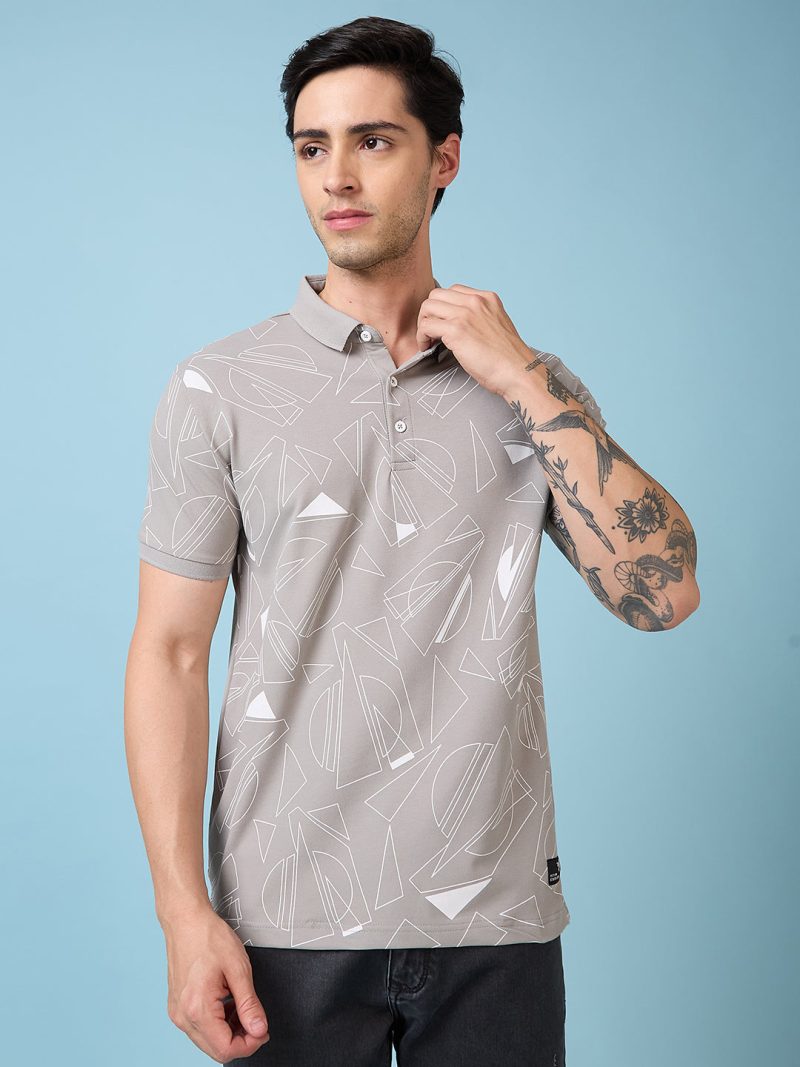 Status Quo Men'S Printed Regular Fit Tshirts