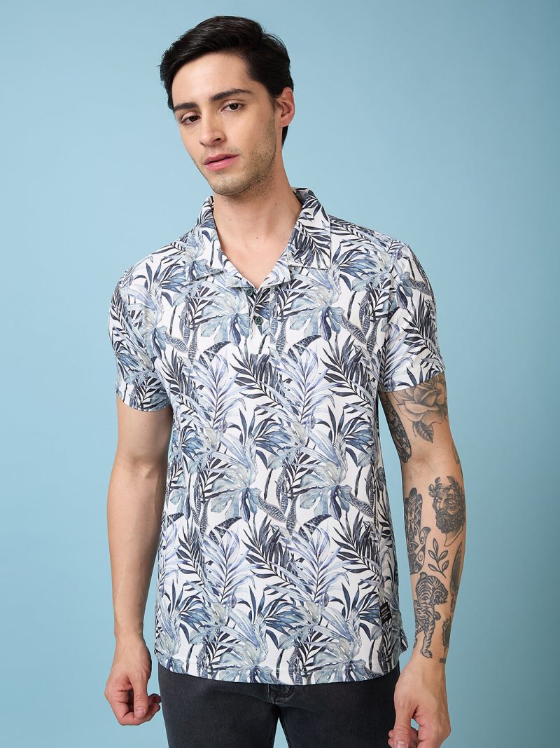 Status Quo Men'S Printed Regular Fit Tshirts