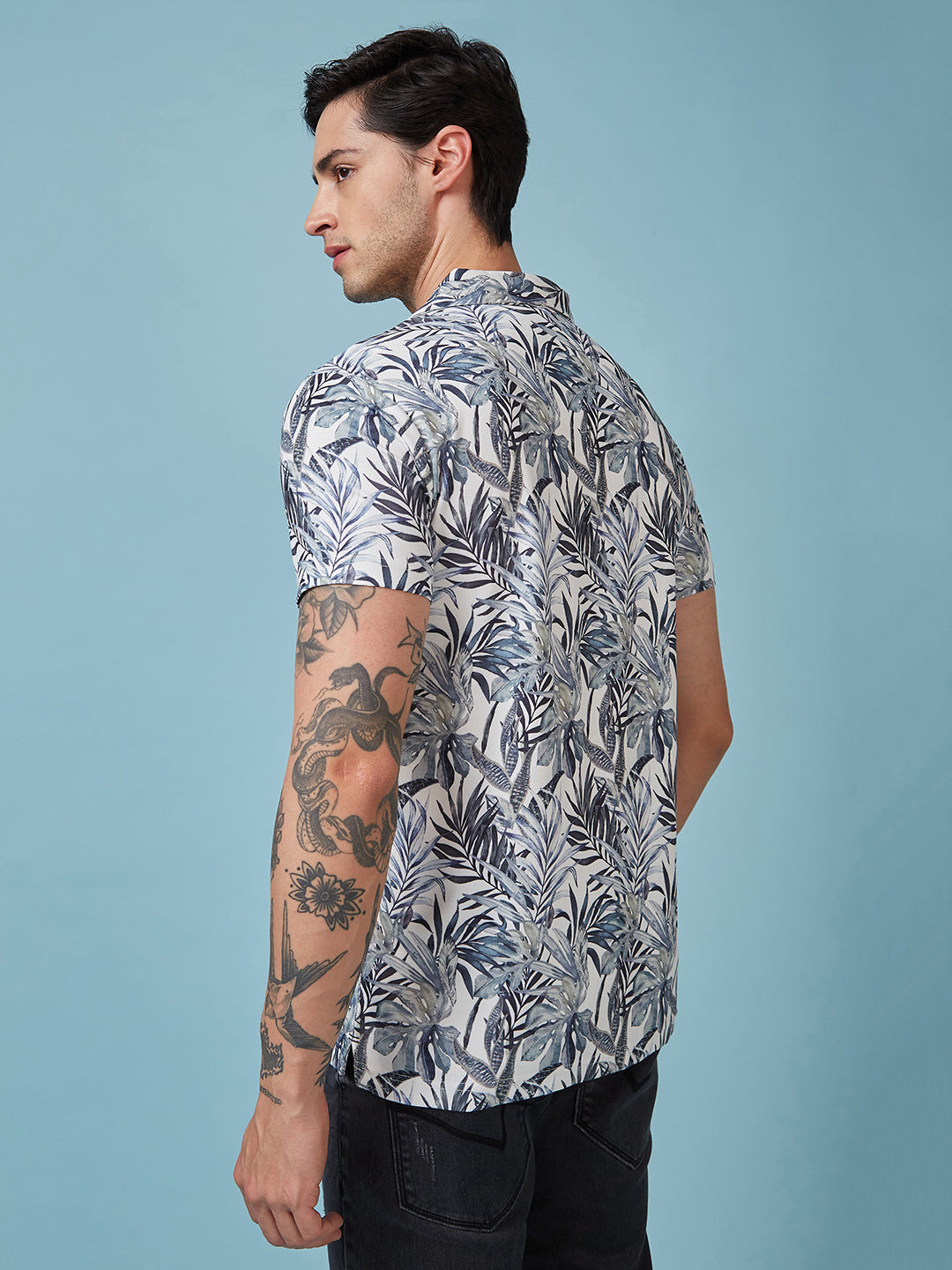 Status Quo Men'S Printed Regular Fit Tshirts