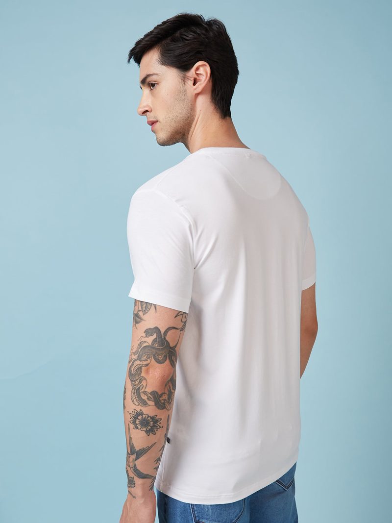 Status Quo Men'S Printed Regular Fit Tshirts