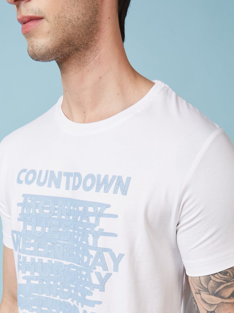 Status Quo Men'S Printed Regular Fit Tshirts