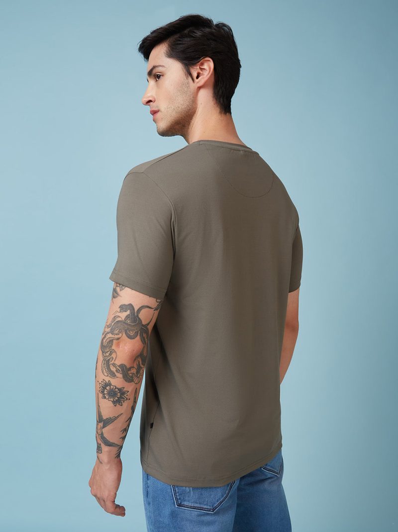 Status Quo Men'S Printed Regular Fit Tshirts