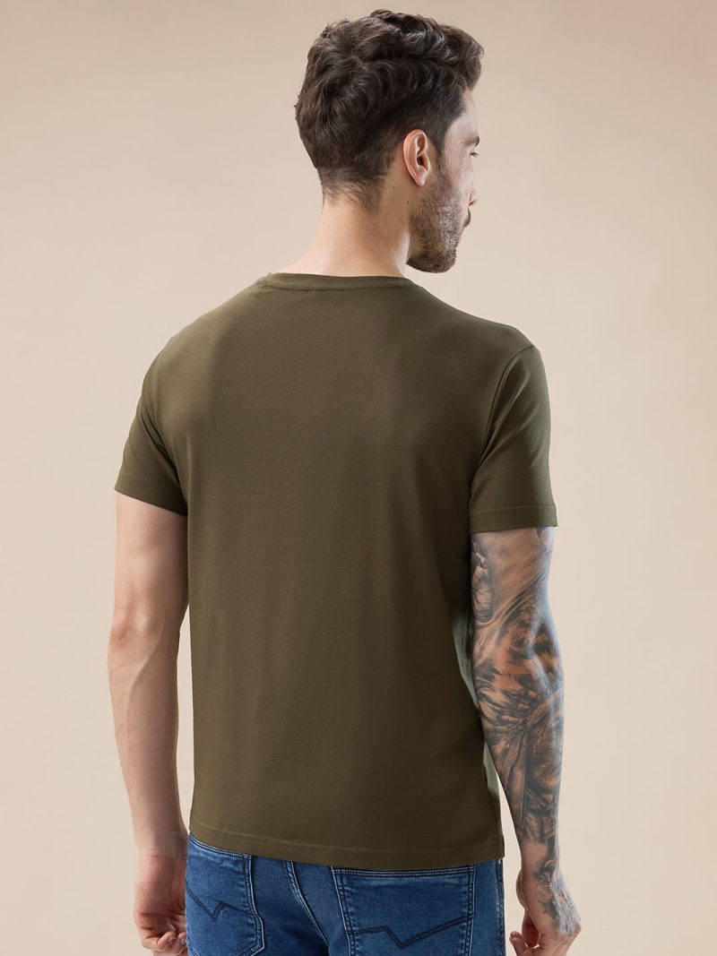 Status Quo Men'S Round Neck Half Sleeve Regular Fit Graphic Print T-Shirt