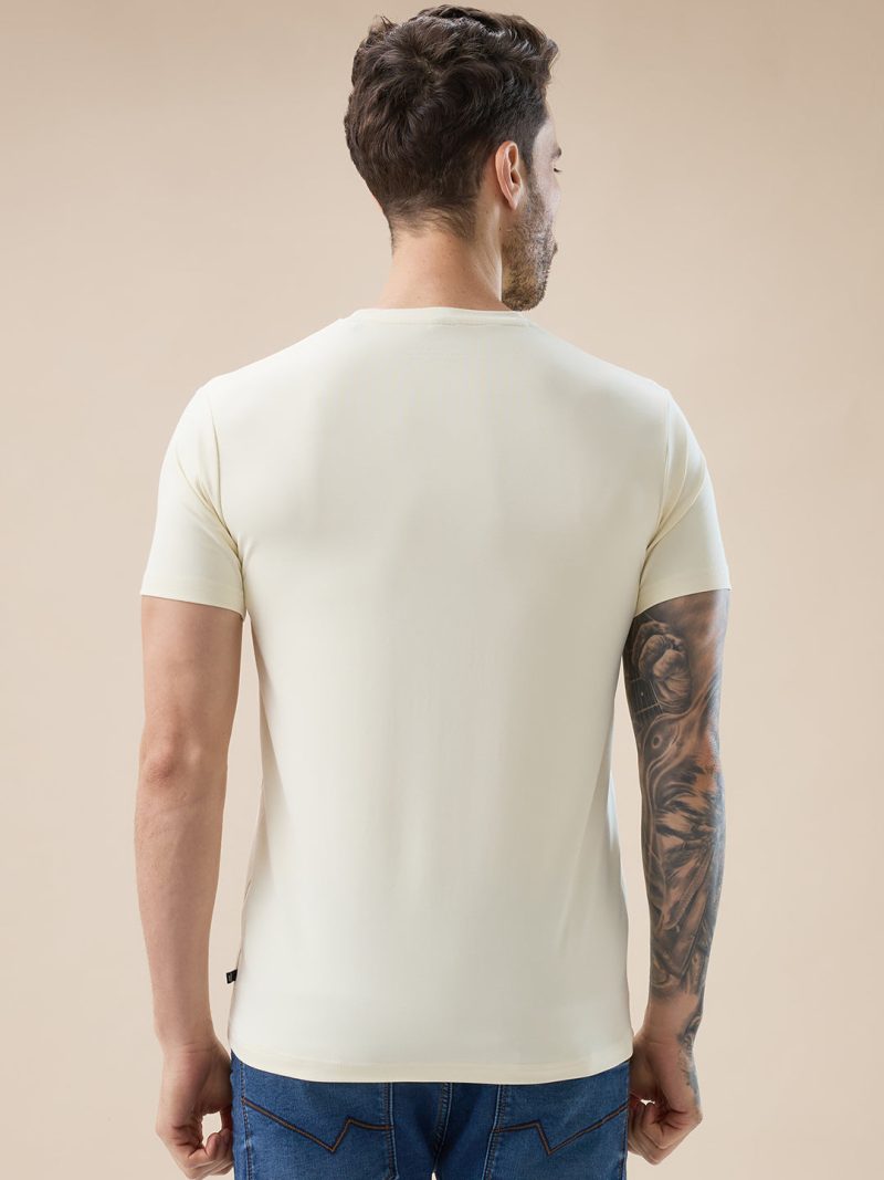 Status Quo Men'S Graphic And Typography Print Round Neck Regular Fit T-Shirt