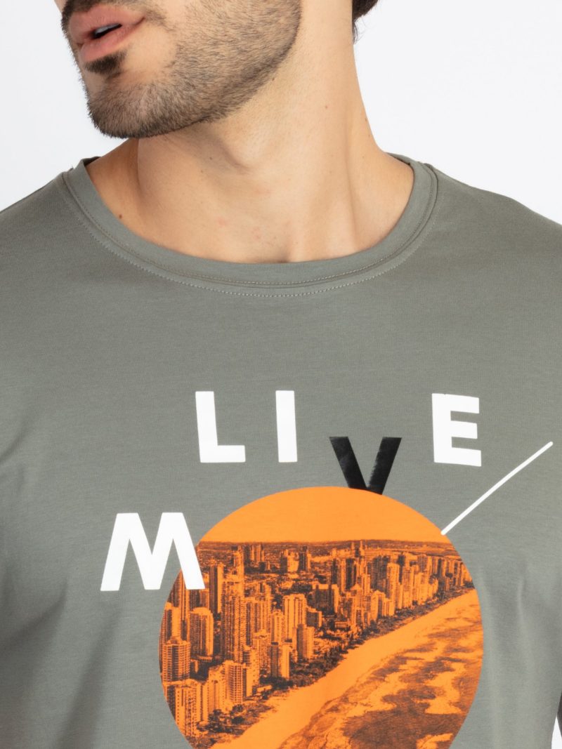 Status Quo Mens Printed Round Neck T-Shirt