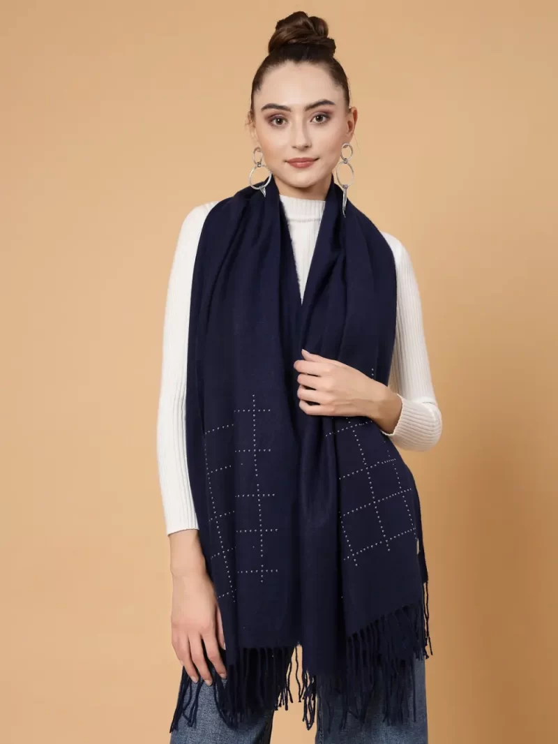 Elegant Women'S Winter Wool Stole