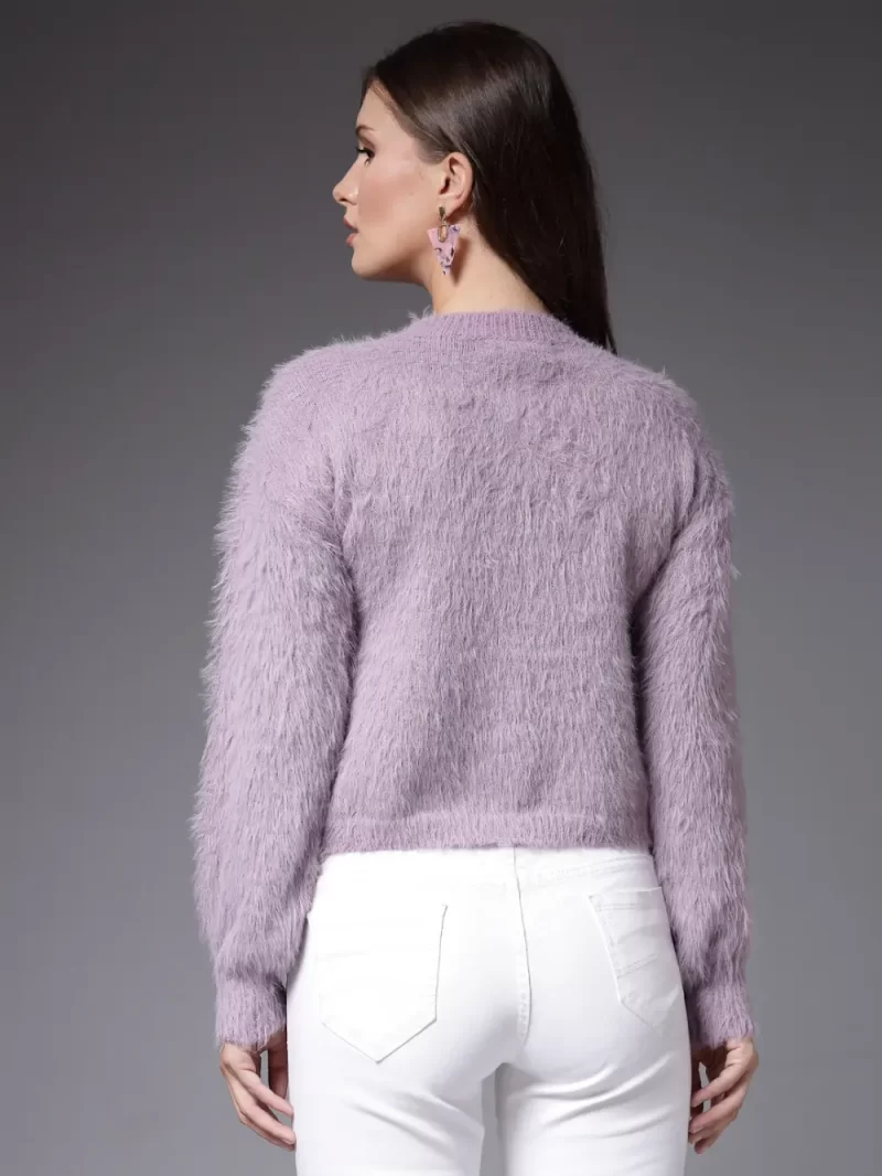 Embellished Detail Cropped Pullover