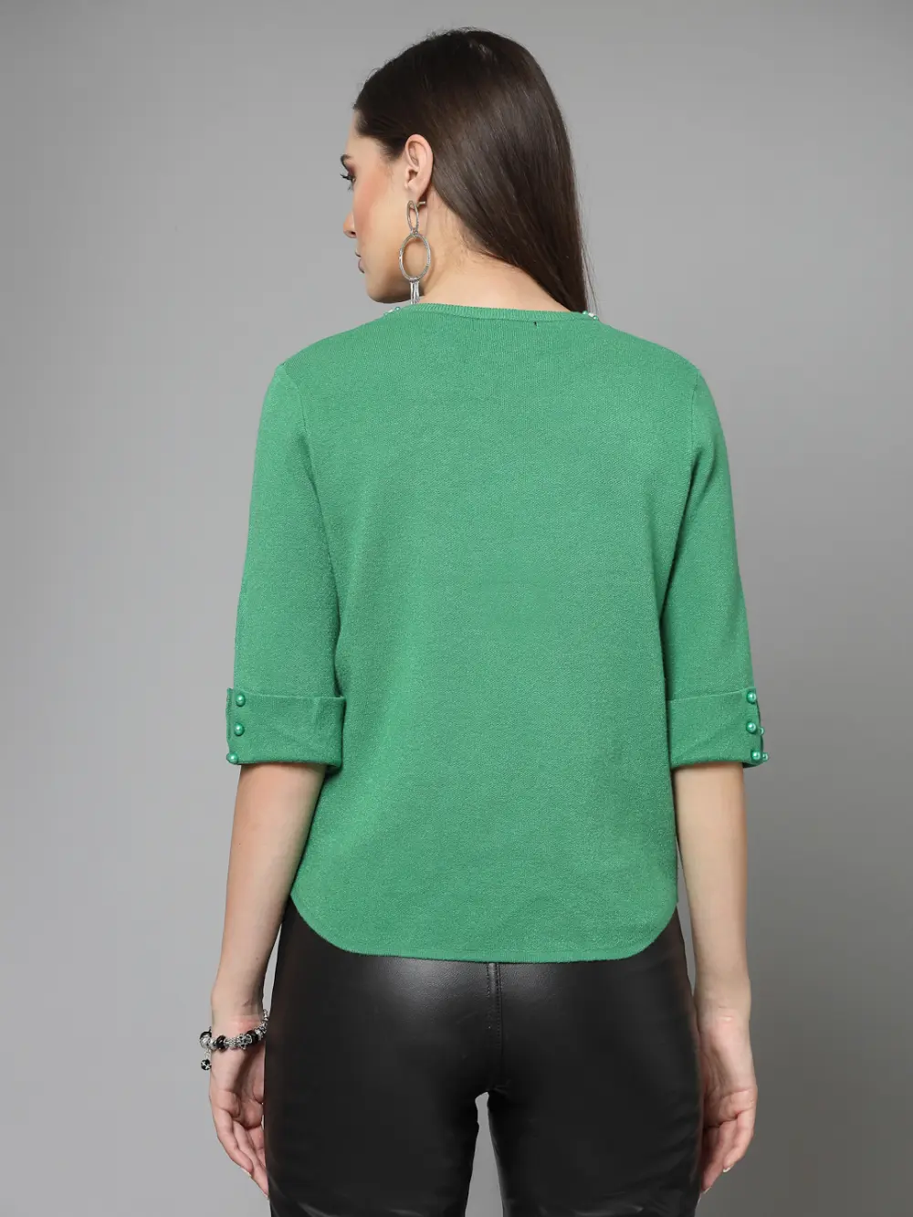 Embellished Detail Pullover