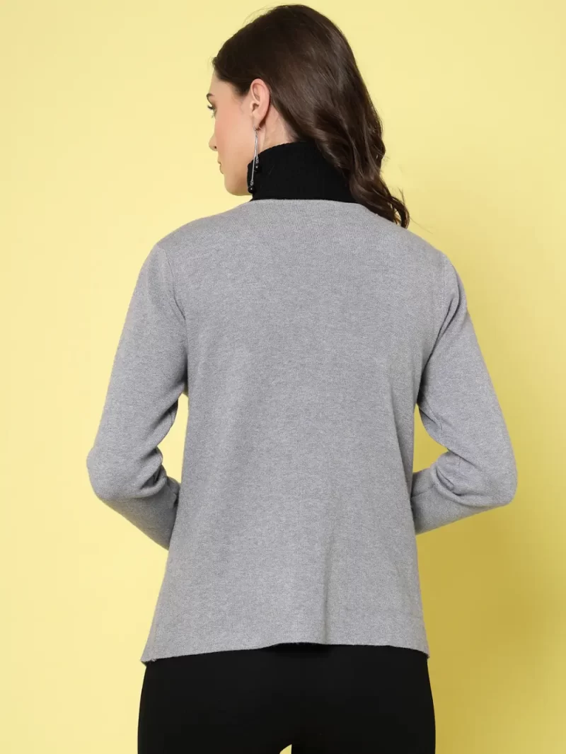 Mafadeny Women'S Long Sleeves Embellished Open Front Shrug