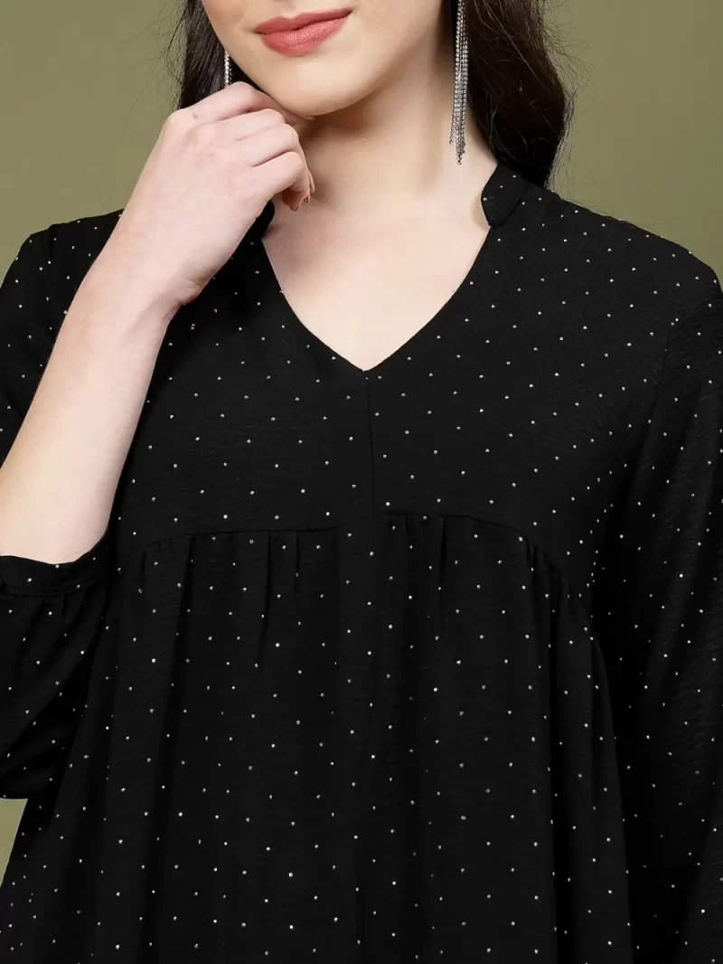 Mafadeny Women’S Polka Dot Relaxed Fit Day Dress