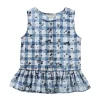 Baby Girls Casual Polyester Blend Blouson Top