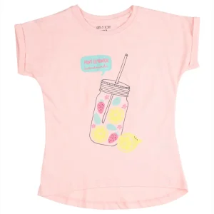 Gini And Jony Girls Multicolor Printed Cotton Knits Top Pack Of-3 Half Sleeves