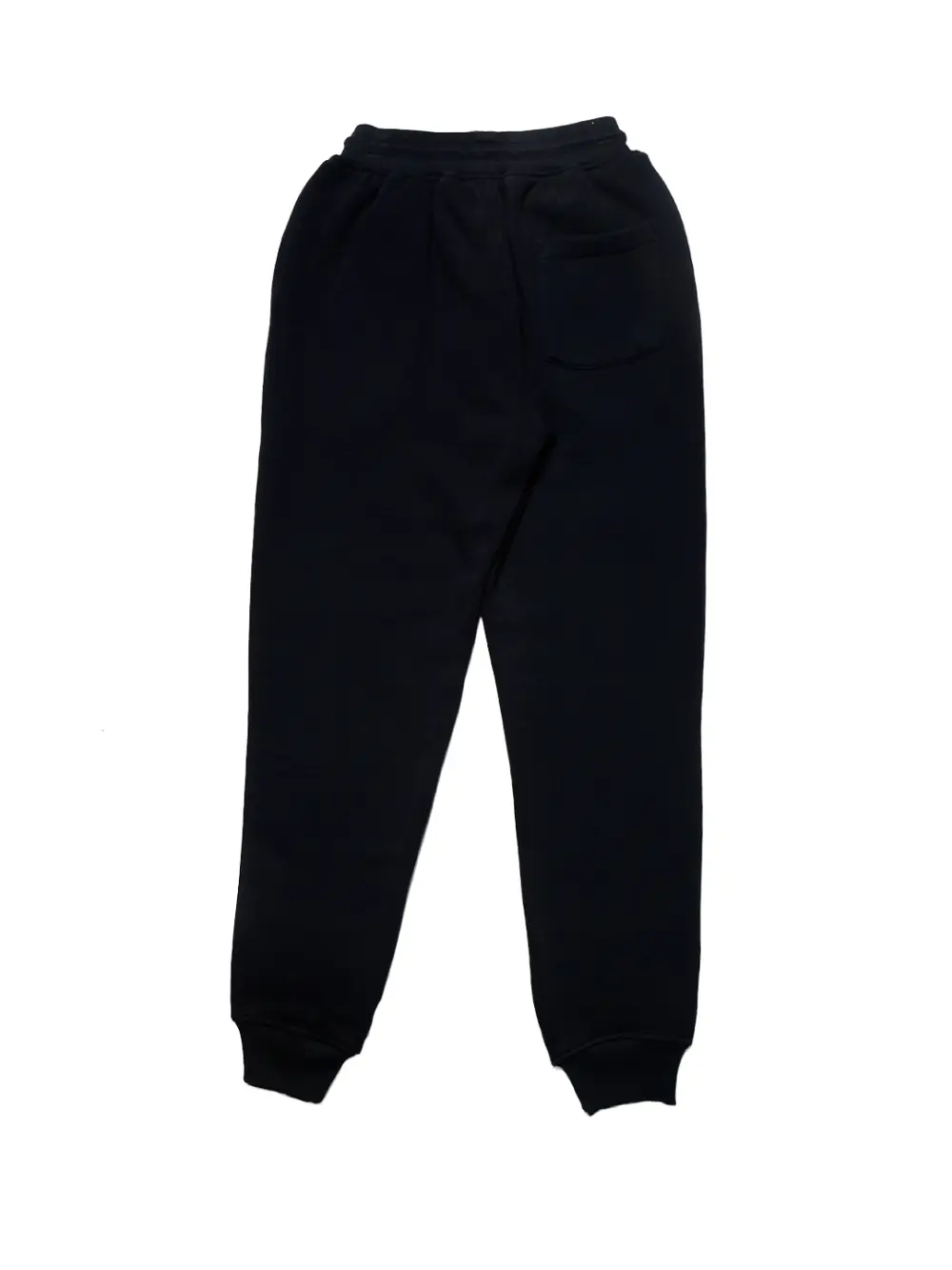 Gini And Jony Boys Navy Blue Solid Cotton Track Pant Elasticated