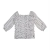 Baby Girls Casual Polyester Blend Blouson Top