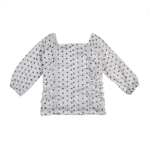 Baby Girls Casual Polyester Blend Blouson Top