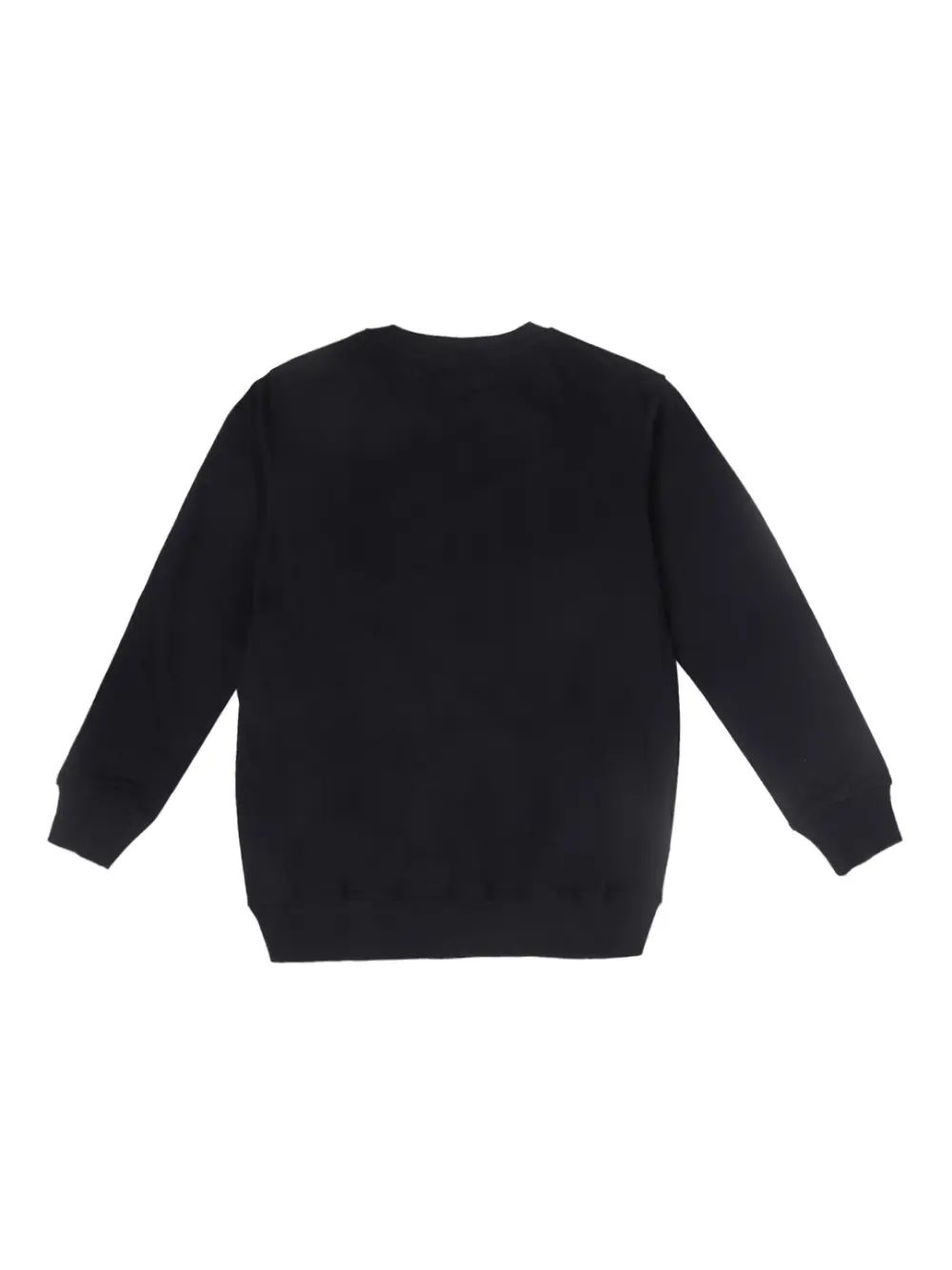 Gini & Jony Boys Black Graphic Cotton Sweat Shirt Full Sleeves
