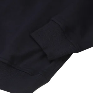 Gini & Jony Boys Black Graphic Cotton Sweat Shirt Full Sleeves