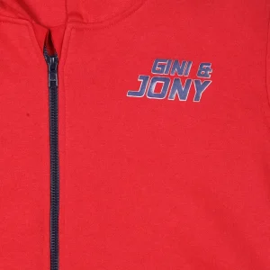 Boys Printed Fleece Knits Jacket