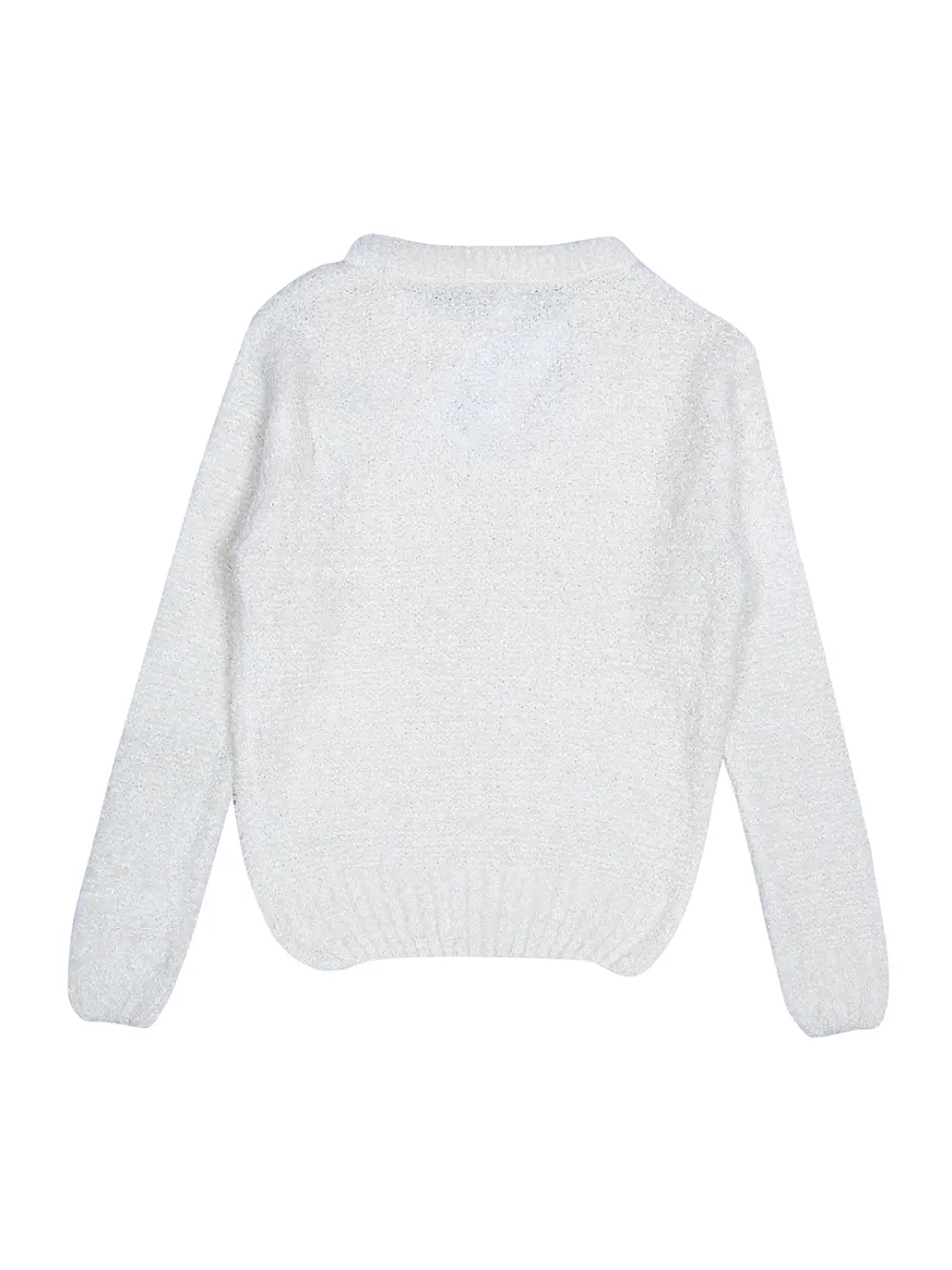 Gini And Jony Cotton Full Sleeves Pullover Logo Print