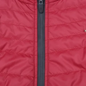 Gini & Jony Boys' Red Heavy Winter Regular Jacket | Solid | Hand-Wash
