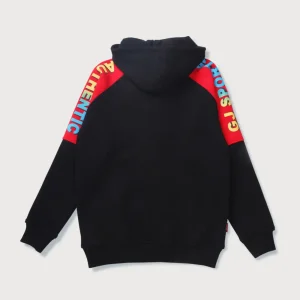 Typography Lightweight Varsity Jacket