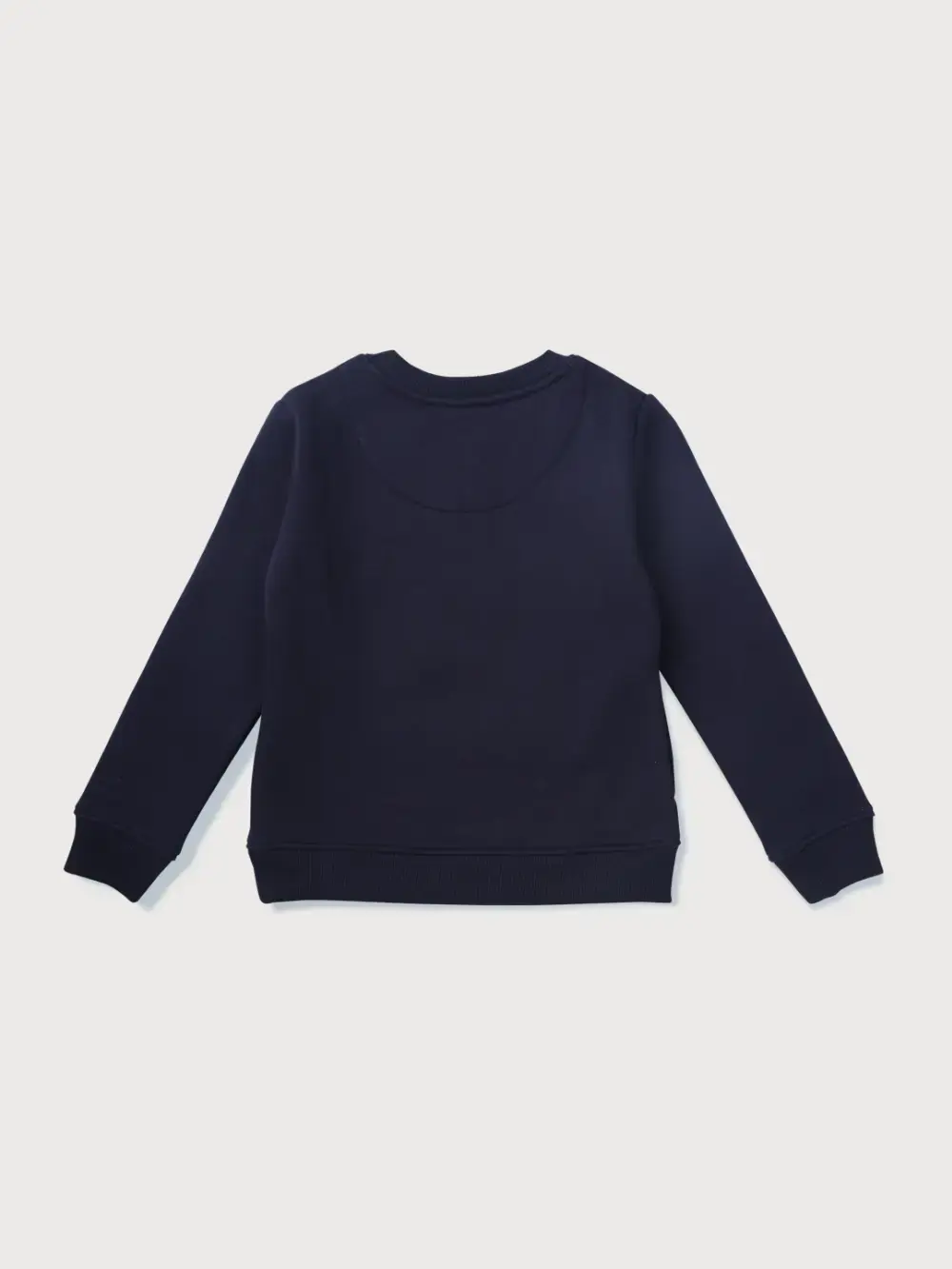 Gini & Jony Girls Blue Printed Knits Full Sleeves Sweat Shirt