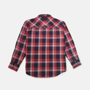 Gini And Jony Boys Solid Cotton Shirt