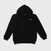 Gini And Jony Boys Black Solid Cotton Knits Jacket Full Sleeves