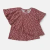 Gini And Jony Boys Red Polka Dots Cotton Shirt Full Sleeves