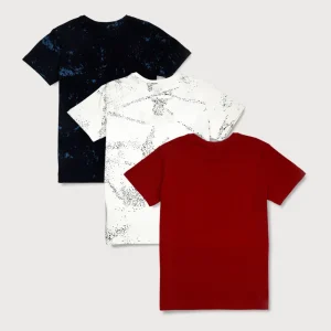 Gini & Jony Boys Printed Cotton Blend Regular T Shirt