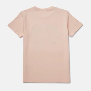 Gini And Jony Boys Peach Typographic Print Cotton T-Shirt Half Sleeves