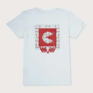 Gini & Jony Boys White Graphic Print T-Shirt