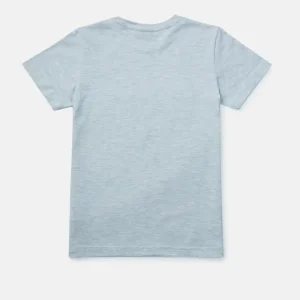 Gini And Jony Boys Grey Graphic Print Cotton T-Shirt Half Sleeves