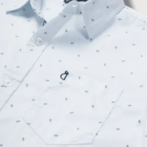 Gini And Jony Boys Solid Cotton Shirt