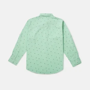 Gini And Jony Boys Solid Cotton Shirt