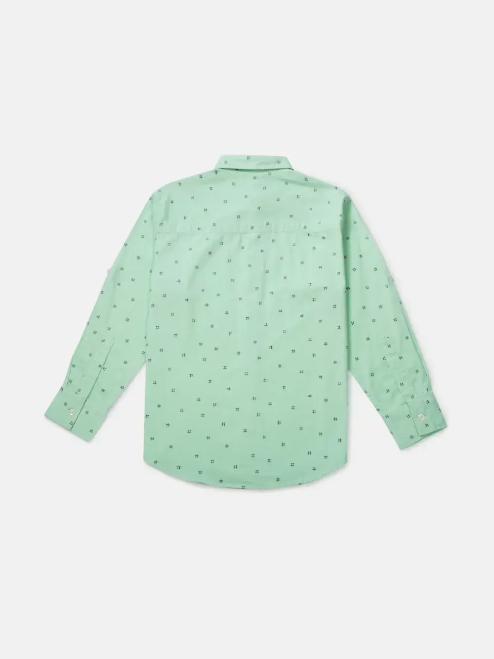 Gini And Jony Boys Solid Cotton Shirt
