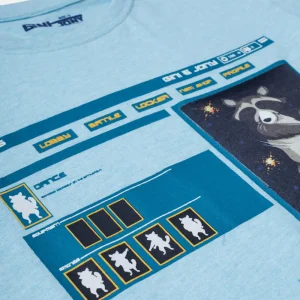 Gini And Jony Boys Blue Graphic Print Cotton T-Shirt Half Sleeves