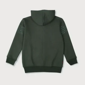 Boys Printed Fleece Knits Jacket
